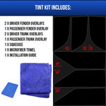 contents of product tint kit dodge durango