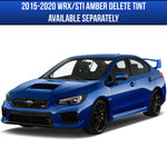 redirect to the amber delete tint kit, picture of blue subaru