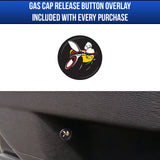 dodge charger challenger button overlay black
