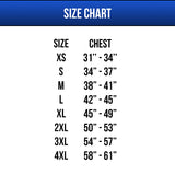 sizes of t-shirt from xs to 4xl
